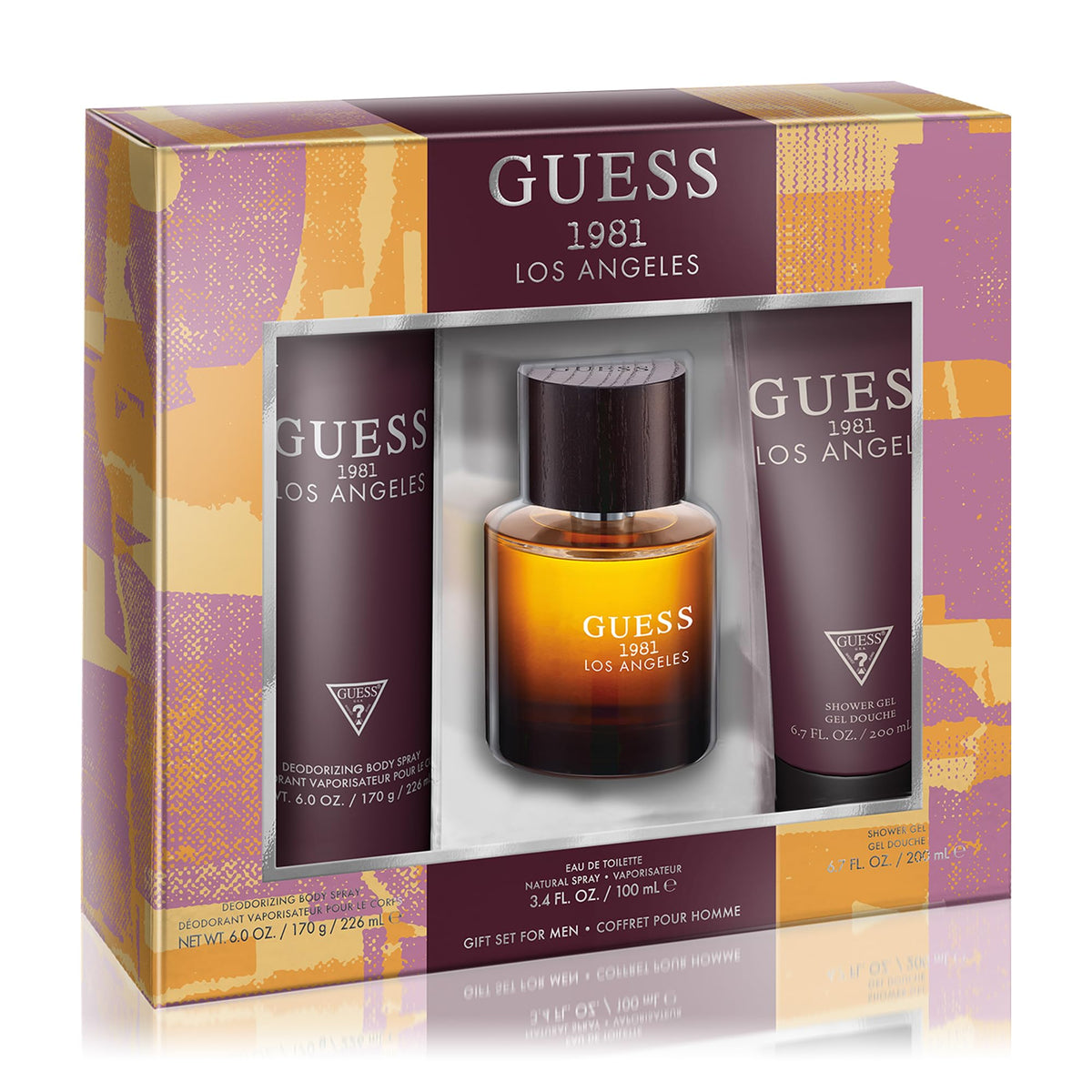 GUESS 1981 LOS ANGELES (M) SET EDT 100ML + SG 200ML + BODY SPRAY 226ML (2023)
