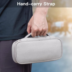 Joyzzz Electronic Accessory Bag, Portable Electronic Accessories Bag Organizer, Travel Gadgets Storage Case, Cable Organizer Pouch, Compatible for Charger USB Cables Sd Memory Cards Earphone