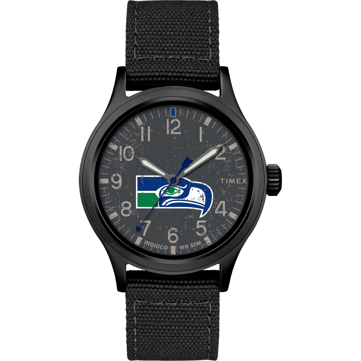 Timex Tribute Men's NFL Scout 40mm Quartz Fabric Strap - Seattle Seahawks