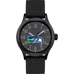 Timex Tribute Men's NFL Scout 40mm Quartz Fabric Strap - Seattle Seahawks