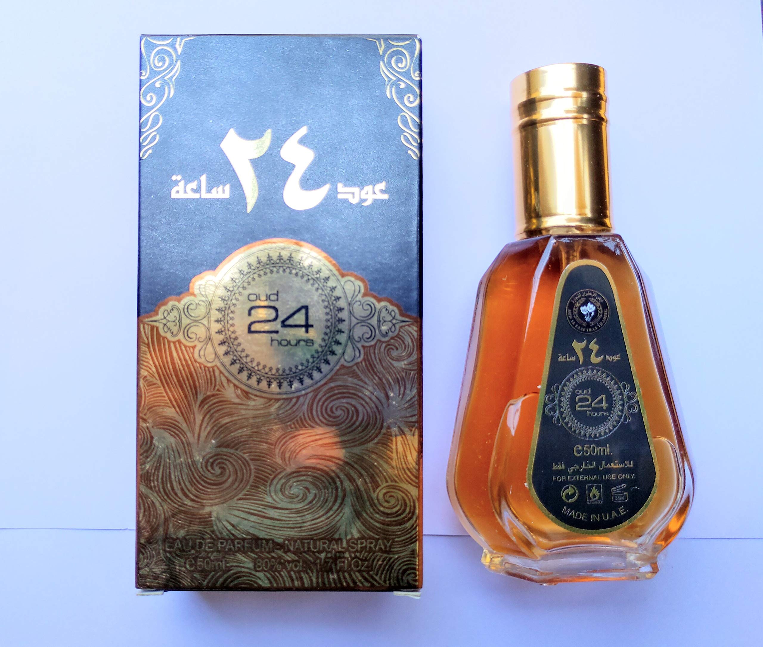 Ard Al Zafaran Oud 24 hour For Men 50ml - Eau de Parfum