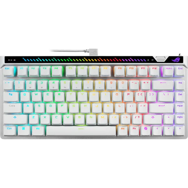 ASUS ROG Falchion ACE 75 HE Wireless Gaming Keyboard - White
