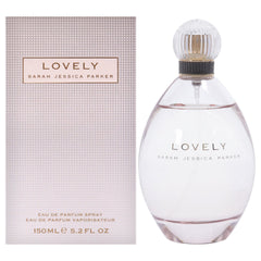 Lovely by SJP - Sweet, Floral, Musky Amber Woody Eau De Parfum Spray Fragrance for Women - With Notes of Mandarin, Bergamot, Apple, and Cedarwood - Intense, Long Lasting Scent - 5.2 oz