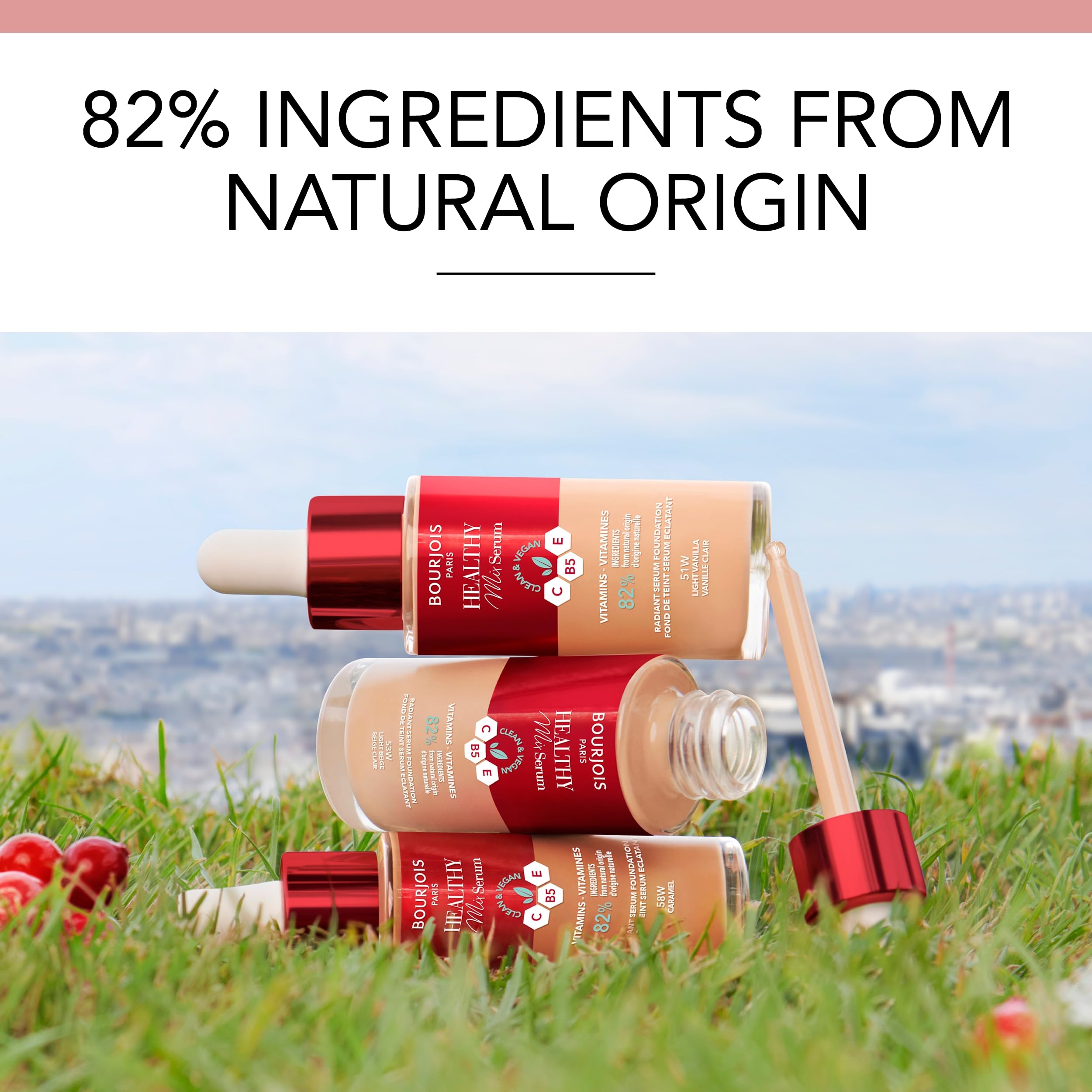 HEALTHY MIX serum foundation base de maquillaje #55N-deep beige 30 ml