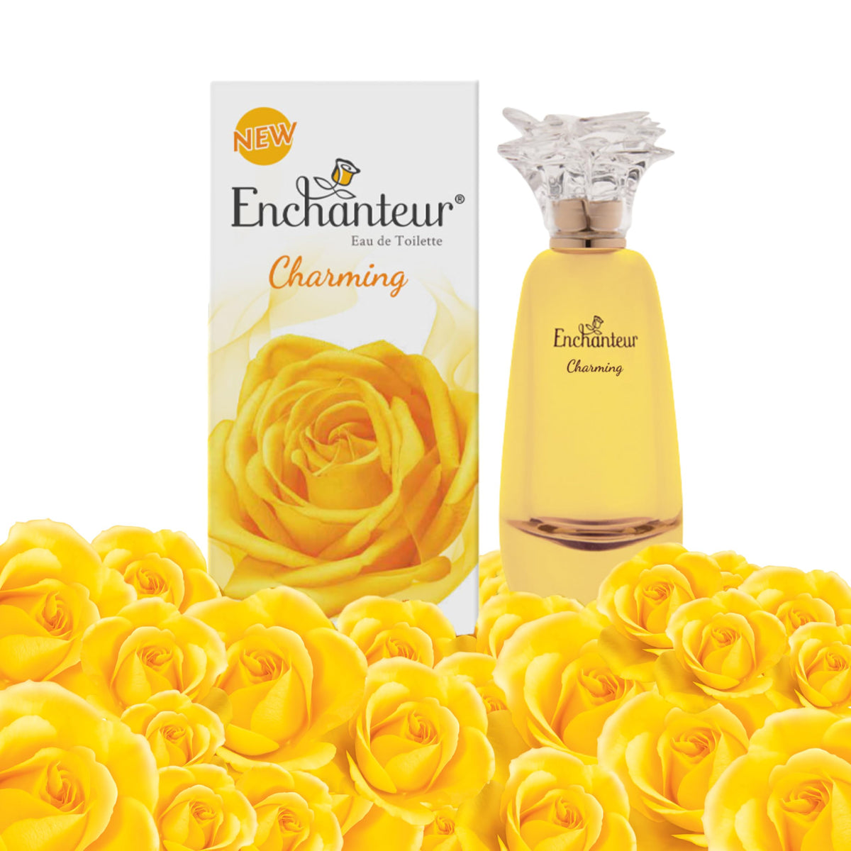 EnchantEUr Charming Eau De Toilette, Perfume For Women, Long Lasting Fragrance, 100 ml