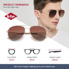 Lee Cooper Men & Women Polarised Sunglasses