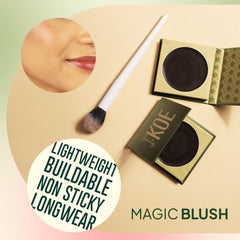 Koe Beauty Magic Hour Blush | Natural Colour - Reacts With Your Skin’s PH To Create A Colour Perfect For You | 4.5g | Cream To Powder Formulae | Long Lasting | All Skin Types | Lightweight & Buildable