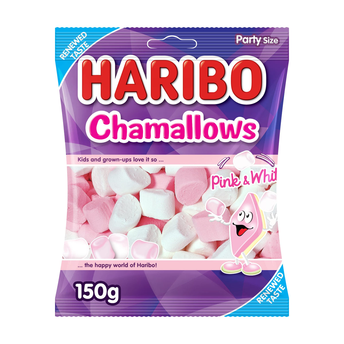 HARIBO Chamallows Pink & White Marshmallows - 150g