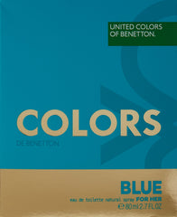 United Colors of Benetton Colors Blue For Women Eau De Toilette, 80 ml