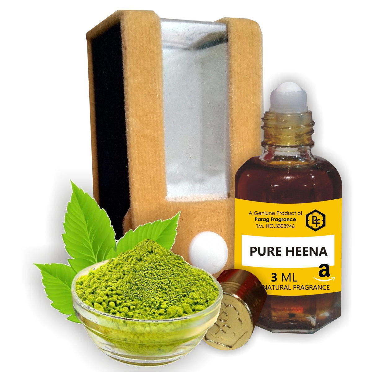 Parag Fragrances Pure Series Kasturi Purest Attar - 3 Ml (HEENA ATTAR)