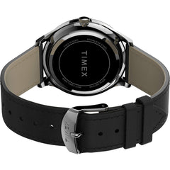 Timex Men's Modern Easy Reader 40mm Watch - Black/Silver-Tone/Black/40mm
