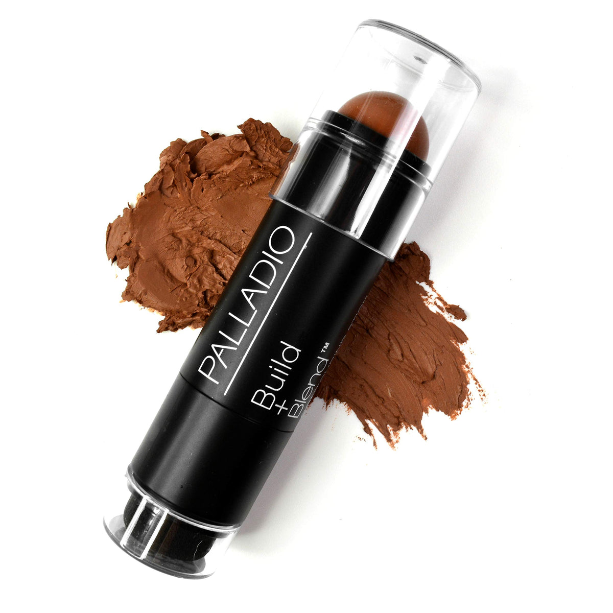 Palladio Contouring Makeup Stick BUILD + BLEND Contour Makeup, Face for Perfect Sculpting Look, 0.23 Ounce (Amber Rose)