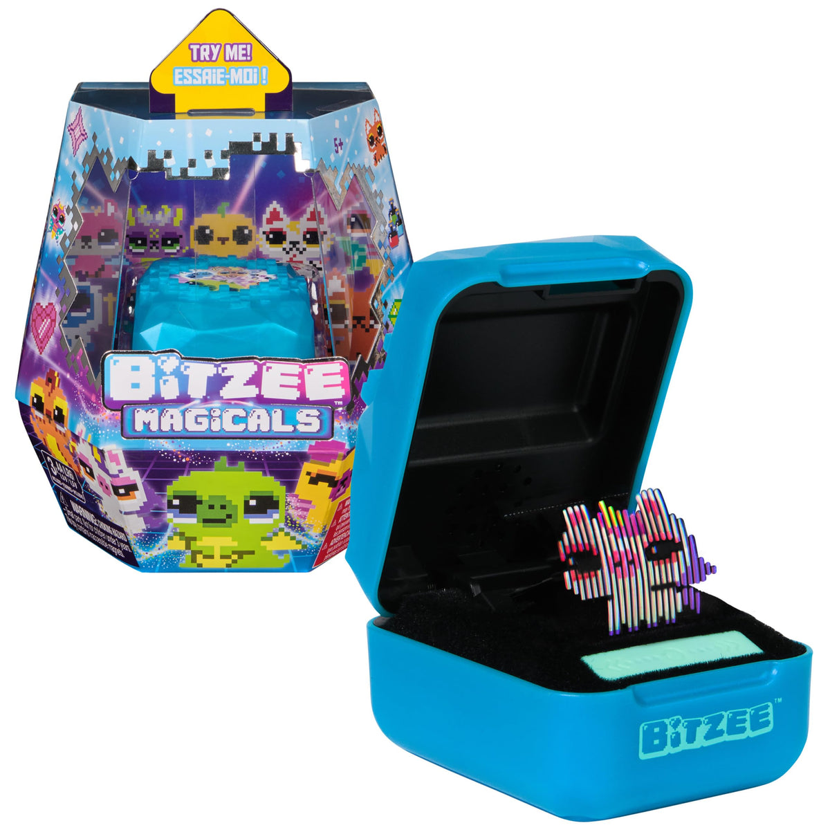 Bitzee, Magicals Interactive Toy with 20 Characters Inside, Virtual Friends React to Touch, Digital Pet Kids’ Toys for Girls and Boys Aged 5 and up - Multicolor