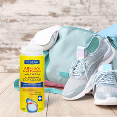 SZ STAR Athlete's Foot Powder with Peppermint & Menthol - Antibacterial, Antifungal, & Deodorant Formula for Sweaty & Smelly Feet and Foot Odor, Control Odor and Feel the Comfort of Freshness, 100g