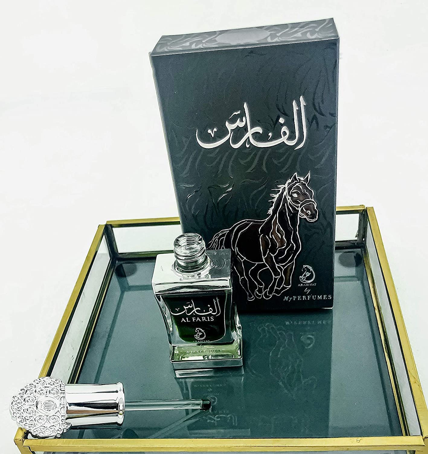 AL FARIS from ARABIYAT, Non Alcoholic Concentrated Perfume Oil or Attar for Unisex, 12 ml