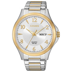 Citizen Quartz Mens Watch, Stainless Steel, Classic, Two-Tone (Model: BF2005-54A), Two-Tone