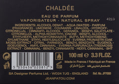 Chaldee by Jean Patou for Women - 3.3 oz EDP Spray