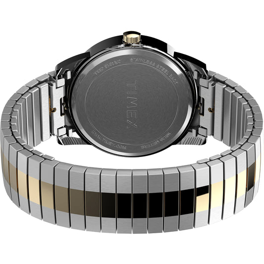Timex Men's Easy Reader Watch - Two-Tone/Two-Tone/White/A/38mm