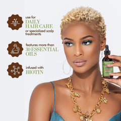 Mielle Organics Rosemary Mint Hair Growth Oil - 2 fl oz (59 ml)