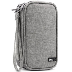Liumrlte Travel Electronics Organizer, Portable Carrying Pouch for Power Bank, Phone, Wall Charger, USB Cables and Other Phone Accessories