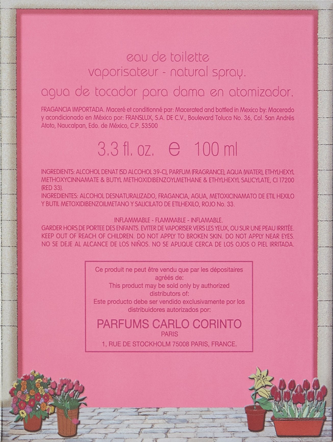 Fare Follie Eau De Toilette Spray By Carlo Corinto For Women