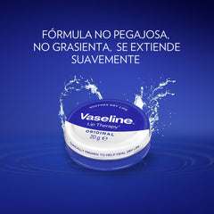 Vaseline Lip Therapy Petroleum Jelly Original for Men - 0.7 oz Lip Balm