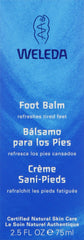 Weleda Organic Natural Foot Balm for Tired Feet 75ml