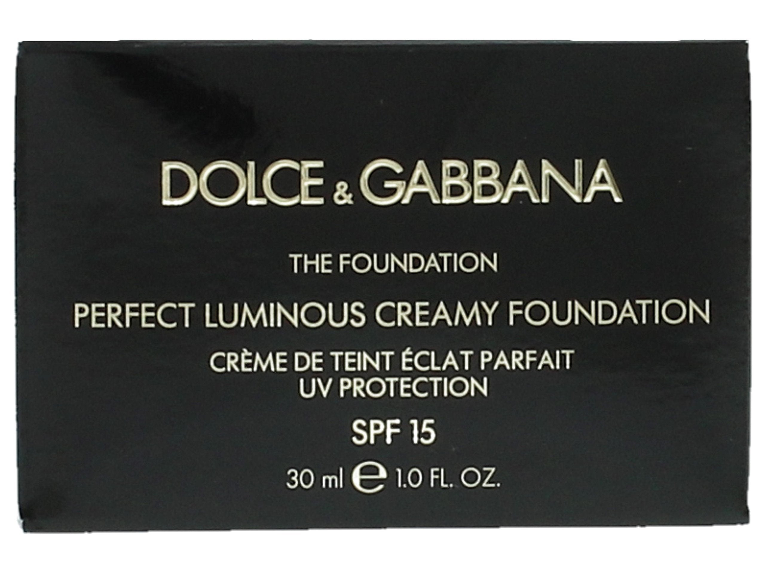 Dolce & Gabbana Dolce And Gabbana Perfect Luminous Creamy Foundation Spf 15 160 Soft Tan For Women - 1 Oz