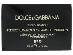 Dolce & Gabbana Dolce And Gabbana Perfect Luminous Creamy Foundation Spf 15 160 Soft Tan For Women - 1 Oz