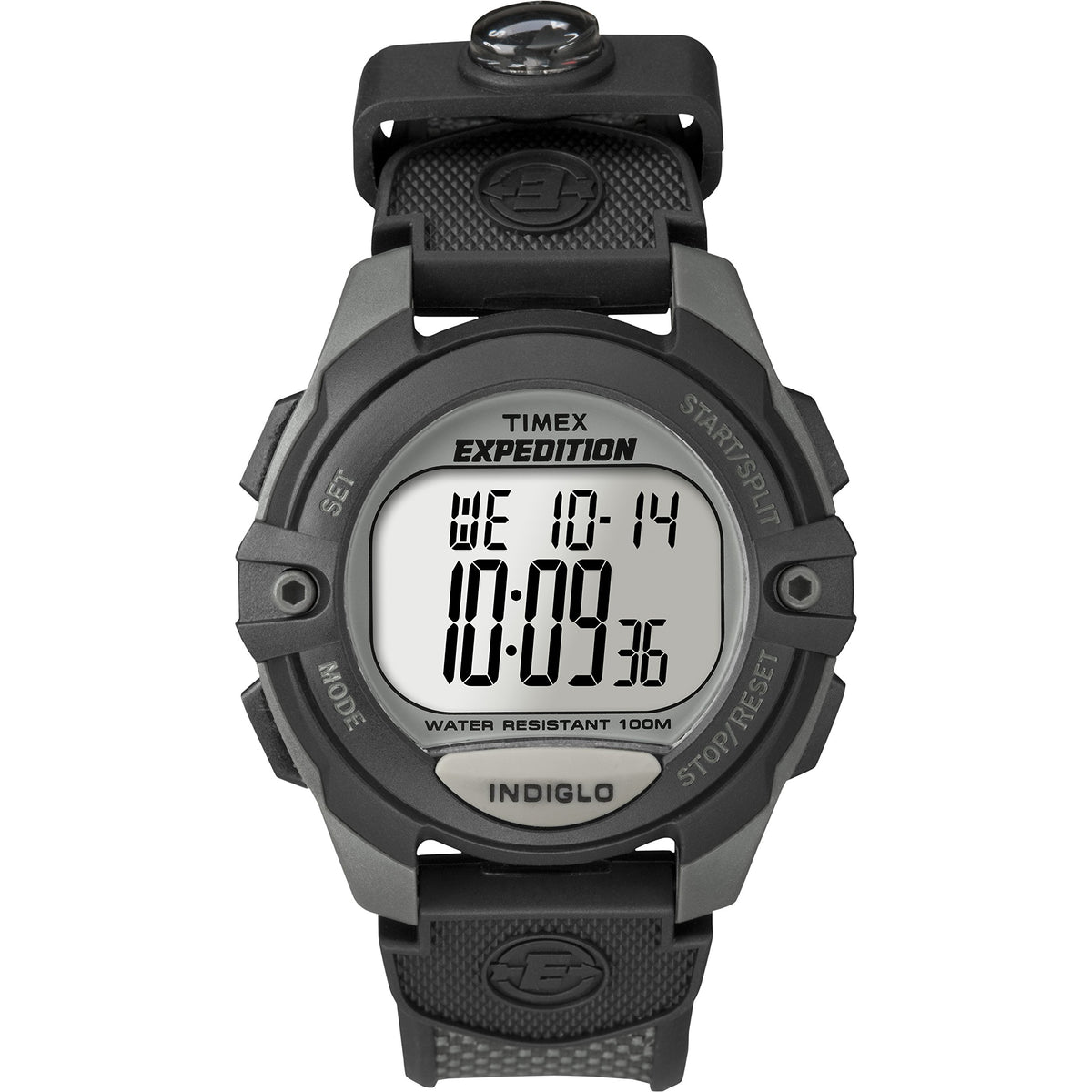 Timex Men's Expedition Digital CAT 39mm Watch - Charcoal + Mini Compass