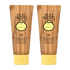 Sun Bum Original SPF 50 Sunscreen Lotion, 3 oz (Pack of 2) – Broad Spectrum UVA/UVB Protection, Vegan, Hawaii 104 Compliant, With Vitamin E