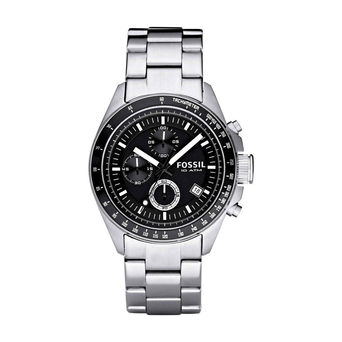 Fossil Men Decker Chronograph Stainless Steel Watch