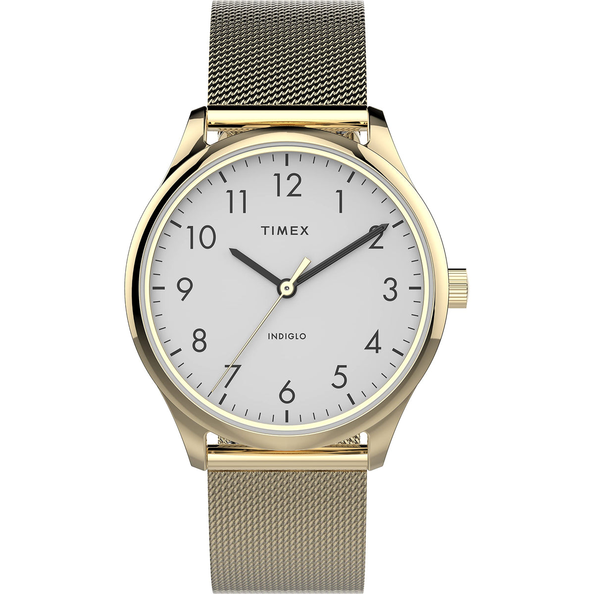 Timex Women's Modern Easy Reader 32mm Watch - Gold-Tone/Gold-Tone/White/32mm