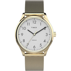 Timex Women's Modern Easy Reader 32mm Watch - Gold-Tone/Gold-Tone/White/32mm