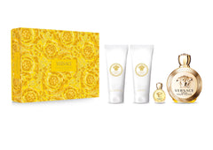 Versace Eros Natural Eau De Parfum Spray 4-Pieces Gift Set for Women