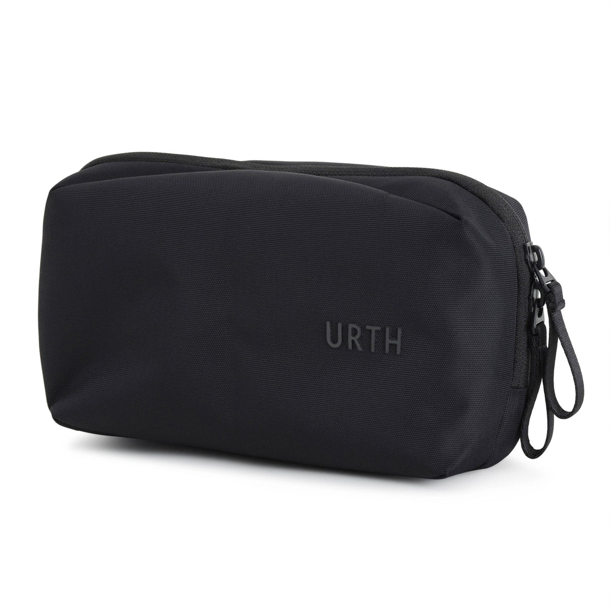 Urth Zeolite Tech Organiser – Electronics Accessories Bag, Weatherproof + Recycled (Black)