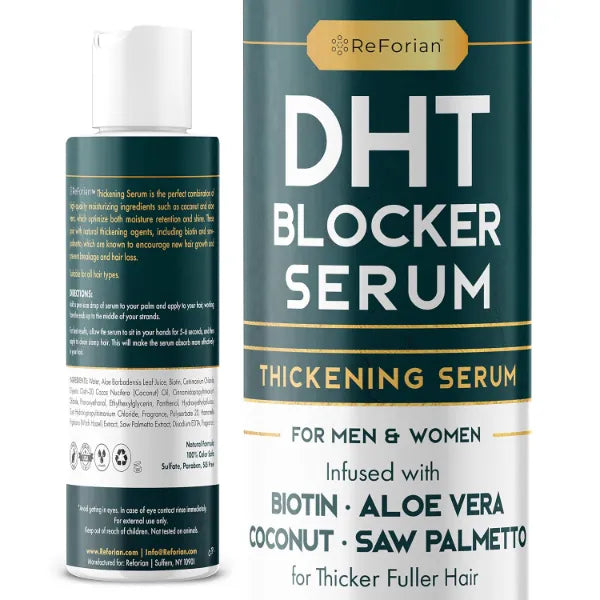 Paisle Botanics Hair Growth Serum for Hair Loss & Regrowth for Women & Men, Natural Biotin Thickener for Fine Hair, DHT Blocker, Cruelty, Sulfate & Paraben Free, 4 oz