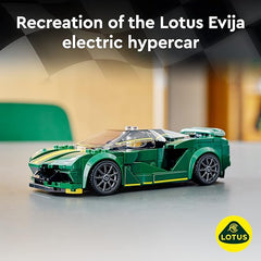 LEGO Speed Champions Lotus Evija 76907 Building Kit (247 Pcs),Multicolor