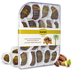 Karish Choco Date Pistachio Kunafa 400g – Nutty Gourmet Delight with Premium Chocolate & Dates - Arabic Dessert Bar