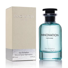 URBAN COLLECTION Innovation Perfume for Men, Citrus Aromatic Fresh Fragrance, Sparkling Bergamot Orange Citron Black Tea, Ginger Neroli Cinnamon, Long Lasting Clean Luxury Scent 3.4 oz / 100ml
