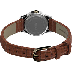 Timex Women's Essex Ave 25mm Watch - Brown/Two-Tone/White