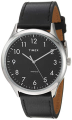Timex Men's Modern Easy Reader 40mm Watch - Black/Silver-Tone/Black/40mm