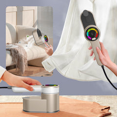 Travel Steamer for Clothes Portable Steam Iron - Handheld Clothes Steamer Compact - Fast Heat Up Iron Portable Steamer - Handheld Steamer Clothes - Lightweight Travel Steamer with LED Display