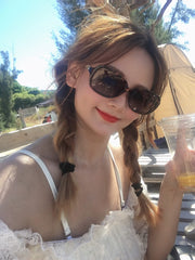 FEISEDY Women Polarized Sunglasses 100% UV400 Vintage Square Sun Glasses Outdoor Driving Fashion Shades for Women B2526