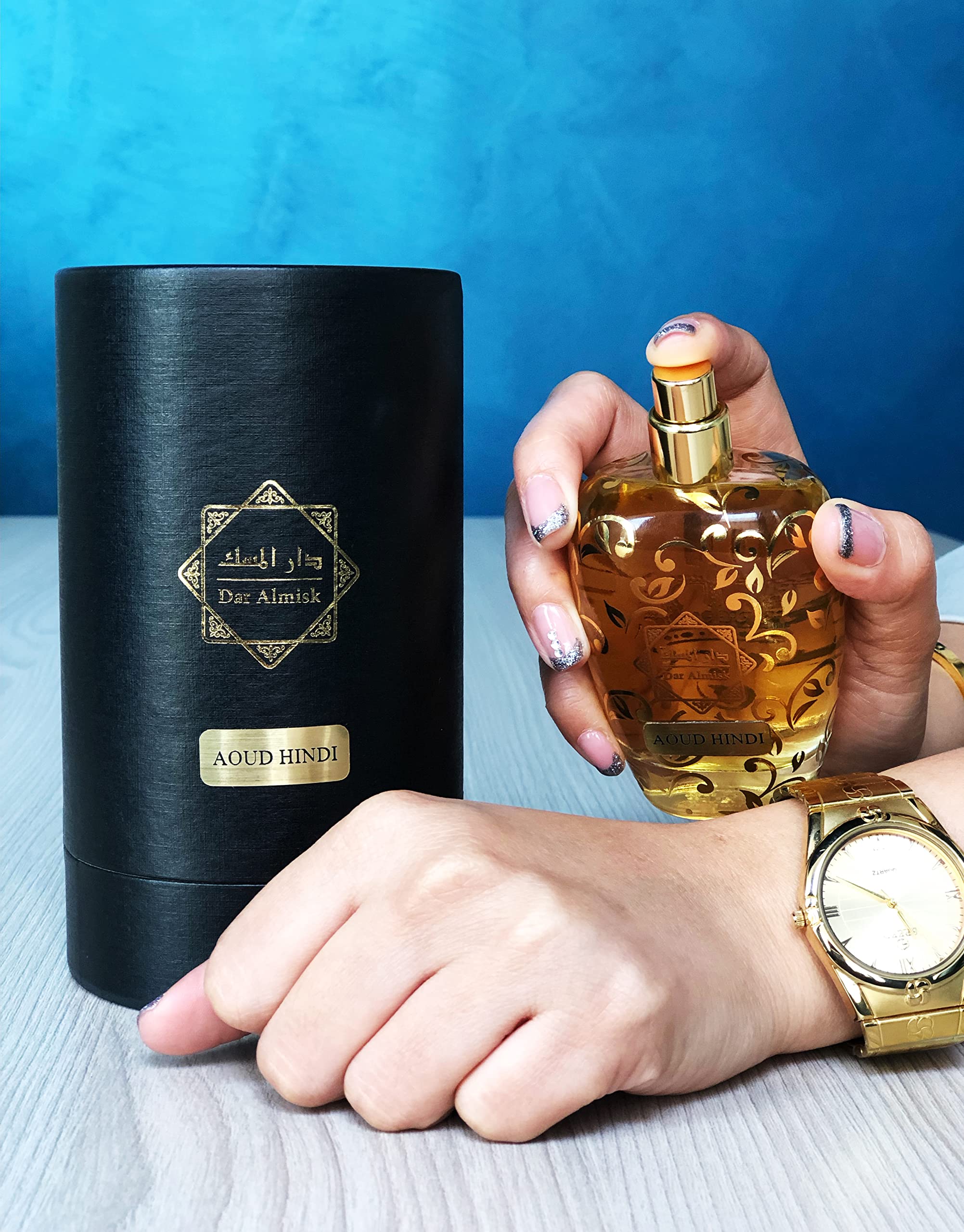 Dar Almisk Perfume - Unisex Aoud Hindi Long Lasting Arabic Fregrance 80 ML