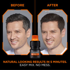 L'Oreal Paris Men Expert One Twist Haircolor, No Mix, No Mess, Just Twist, Shake, Apply, Fades Naturally In 6 Weeks, 5 Min Application time, No Ammonia, Pack 100% Recyclable, Dark Brown 03, 2 kit