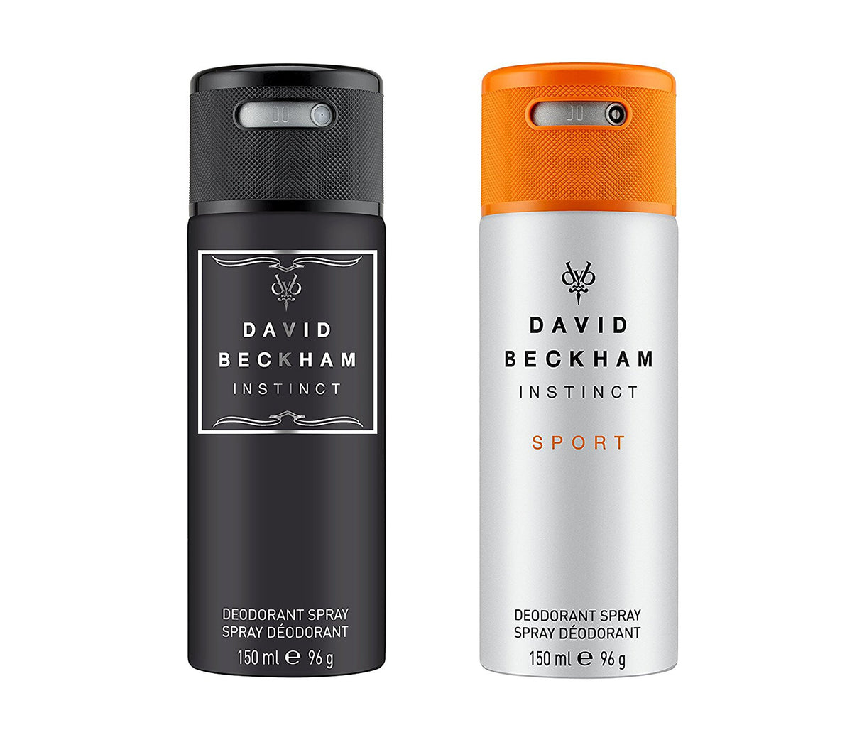 David Beckham Instinctsport and Instinct Deos for Men -Pack of 2