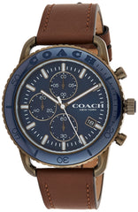 Coach CRUISER Men's Watch, Analog - Brown / Blue