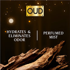 Cool & Cool Oud Perfumed Body Mist | Hydrates & Freshens your body, Scent of Arabian Luxury, 250ml