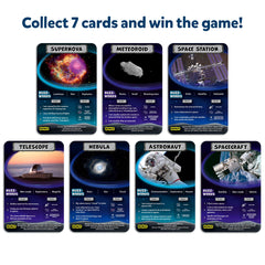Skillmatics Guess in 10 NASA Space, Perfect for Boys, Girls, Kids & Families Who Love Card Games, Educational Toys, Travel Games, Gifts for Ages 8, 9, 10 and Up